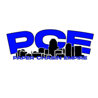 the logo for paper chase empire